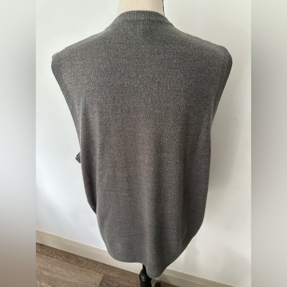 Dockers graphite men’s sweater vest SZ L - Picture 2 of 5